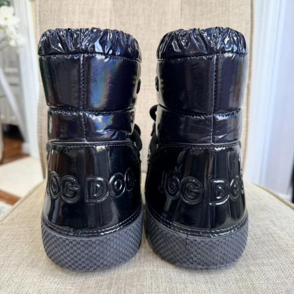 Jog Dog Gstaad Waterproof Snow Boots – Blue Holographic (36-37)